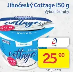 Kubík potraviny Jihočeský Cottage 150 g nabídka