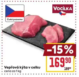Billa Vepřová kýta v celku nabídka