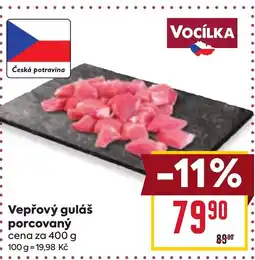 Billa Vepřový guláš porcovaný nabídka