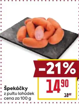 Billa Špekáčky nabídka