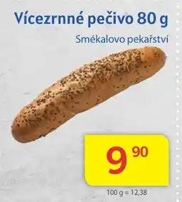 Kubík potraviny Vícezrnné pečivo 80 g nabídka