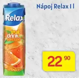 Kubík potraviny Nápoj Relax 1L nabídka