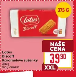 Billa Lotus Biscoff Karamelové sušenky nabídka