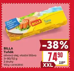 Billa BILLA Tuňák nabídka