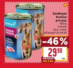 Billa ZooRoyal Krmivo pro psy nabídka