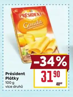 Billa Président Plátky nabídka