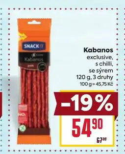 Billa Kabanos nabídka