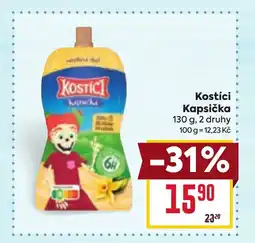 Billa Kostíci Kapsička nabídka