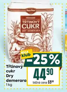 Billa Třtinový cukr nabídka