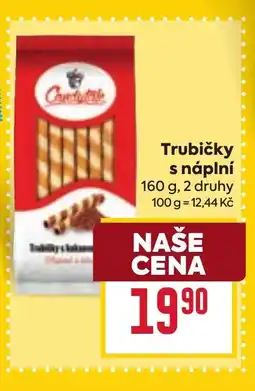 Billa Trubičky s náplní nabídka