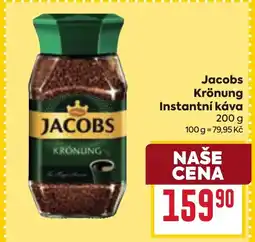 Billa Jacobs Krönung Instantní káva nabídka
