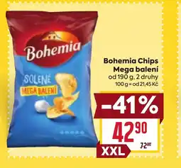 Billa Bohemia Chips Mega balení nabídka