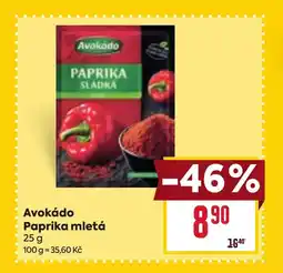 Billa Avokádo Paprika mletá nabídka