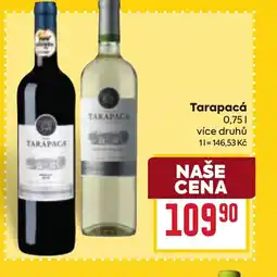 Billa Tarapacá nabídka