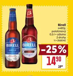 Billa Birell nabídka