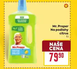 Billa Mr. Proper Na podlahy citrus nabídka