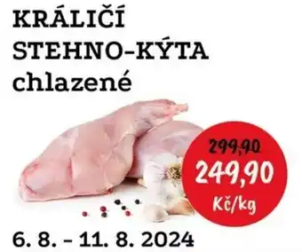 RABBIT řeznictví KRÁLIČÍ STEHNO-KÝTA nabídka