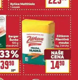 Billa Zátkova pšeničná mouka nabídka
