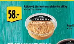 Albert Rajčatový dip se sýrem a piniovými oříšky nabídka