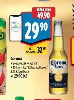 Albert Pivo corona nabídka