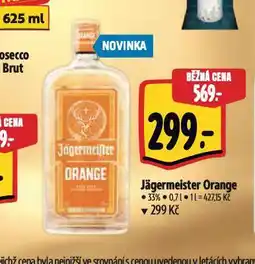 Albert Jagermeister orange nabídka