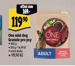 Albert Purina one granule pro psy nabídka