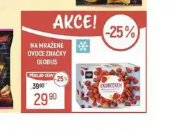 Globus Mražené ovoce nabídka