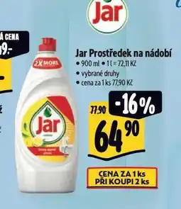 Albert Jar prostředek na mytí nádobí nabídka