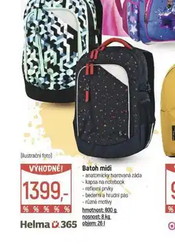 Globus Batoh midi nabídka
