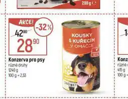 Globus Konzerva pro psy nabídka
