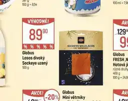 Globus Losos divoký sockey uzený nabídka