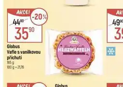 Globus Vafle s vanilkovou příchutí nabídka