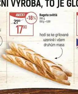Globus Bageta světlá nabídka