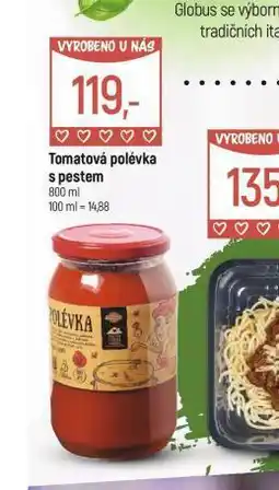 Globus Tomatová polévka s pestem nabídka