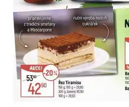 Globus Řez tiramisu nabídka
