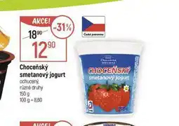 Globus Choceňský smetanový jogurt nabídka