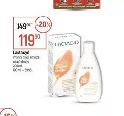 Globus Lactacyd intimní mycí emulze nabídka