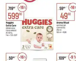 Globus Huggies dětské plenky nabídka