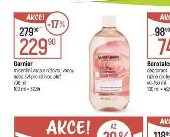 Globus Garnier micelární voda nabídka