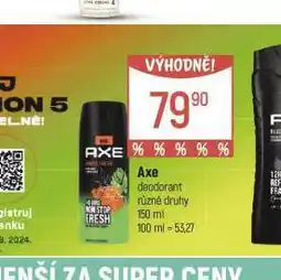 Globus Axe deodorant nabídka