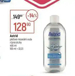 Globus Astrid pleťová micelární voda nabídka