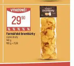 Globus Farmářské brambůrky nabídka