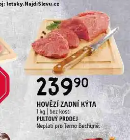 Terno Hovězí zadní kýta nabídka