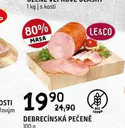 Terno Debrecínská pečeně nabídka