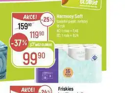 Globus Harmony soft toaletní papír nabídka