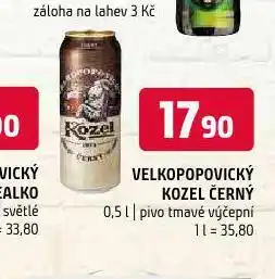 Terno Pivo velkopopovický kozel nabídka