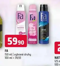 Terno Fa deodorant nabídka