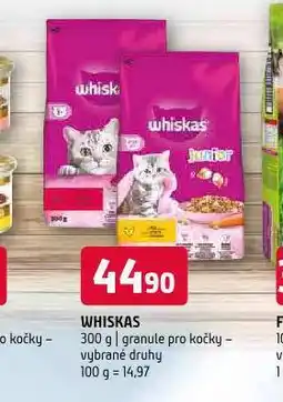Terno Whiskas granule pro kočky nabídka