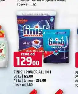 Terno Finish tablety do myčky nabídka