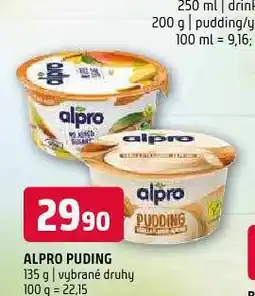 Terno Alpro puding nabídka